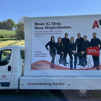 Boomerang.at - Outdoor - mobile Billboard - A1- 3