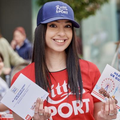 Boomerang - Ritter Sport - Outdoor - Promotion - Tricycle - TouchPoint Sampling - 3