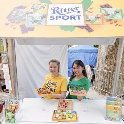 Boomerang - Ritter Sport - Outdoor - Promotion - Tricycle - TouchPoint Sampling - 1