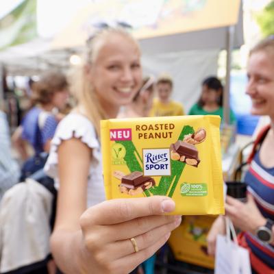 Boomerang - Ritter Sport - Outdoor - Promotion - Tricycle - TouchPoint Sampling - 4