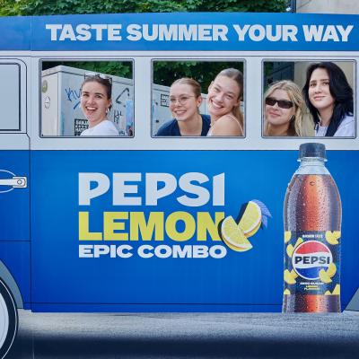 Boomerang.at - Promotion - Sampling - Outdoor  - Pepsi Lemon
