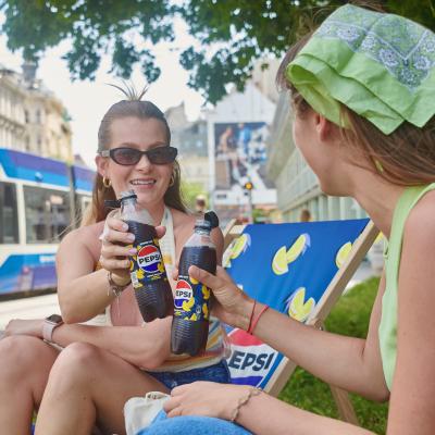 Boomerang.at - Promotion - Sampling - Outdoor  - Pepsi Lemon