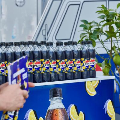 Boomerang.at - Promotion - Sampling - Outdoor  - Pepsi Lemon