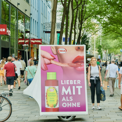 Boomerang.at - PromoRäder - Promotion - OOH- Outdoor - Hela