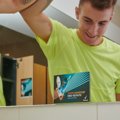 Boomerang.at - MirrorAds - Fitness - Rexona