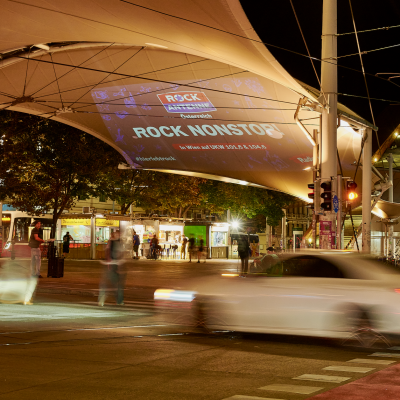 Boomerang.at - mobile DOOH Projektion - Outdoor  - RAÖ
