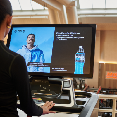 Boomerang.at - Fitness - CardioScreens - Powerade