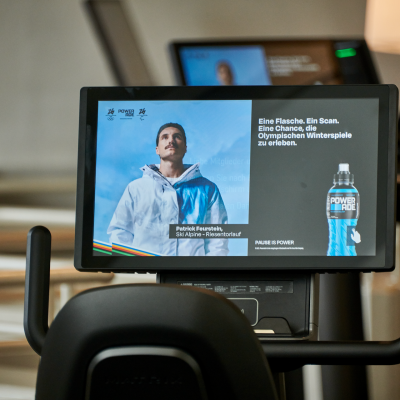 Boomerang.at - Fitness - CardioScreens - Powerade