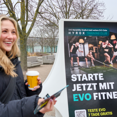 Boomerang.at - PromoRad - Outdoor - Evo Fitness