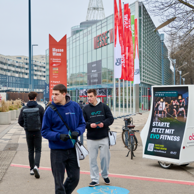 Boomerang.at - PromoRad - Outdoor - Evo Fitness