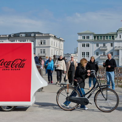 Boomerang.at - PromoRäder - Outdoor - Coca Cola