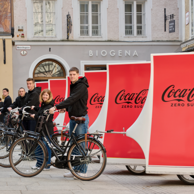 Boomerang.at - PromoRäder - Outdoor - Coca Cola