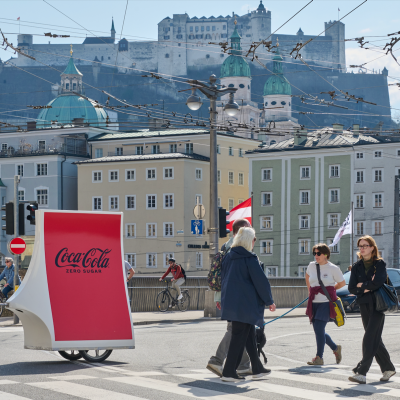Boomerang.at - PromoRäder - Outdoor - Coca Cola
