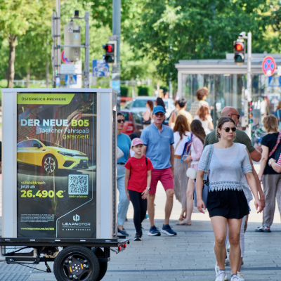 boomerang.at - Leap Motors - Mobile Digital E-Trike - Outdoor