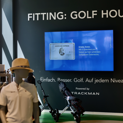 boomerang.at - AmbiScreens - Golf House TVs - Fitness - AMEX