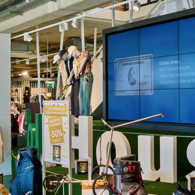 boomerang.at - AmbiScreens - Golf House TVs - Fitness - AMEX