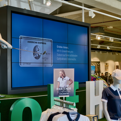 boomerang.at - AmbiScreens - Golf House TVs - Fitness - AMEX