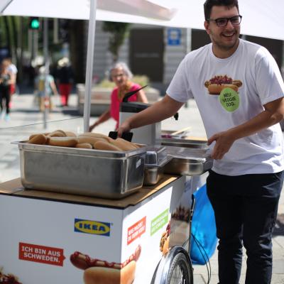 Foto eines Foodbikes von Ikea
