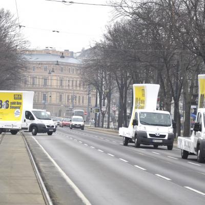 Boomerang.at - Mobile Billboard Tube - Outdoor 108