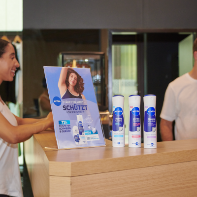 Boomerang.at - Touchpoint Sampling Fitness - Nivea