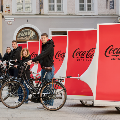 Boomerang.at - PromoRad - Outdoor - OOH - Coca Cola